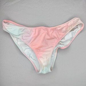 Cotton Candy Cloud Pastel Blue Pink Purple Bikini Swim Bottom Sexy (8) PINK VS